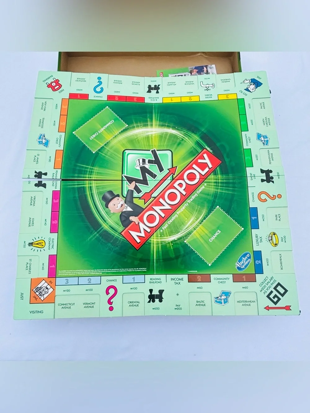 My Monopoly Family Board Game Personalized Customizable Version Hasbro 2014 New